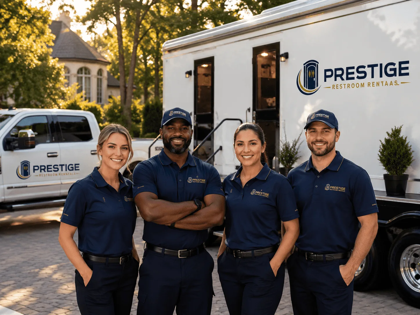 Trusted Luxury Portable Restrooms company in Solano, NM